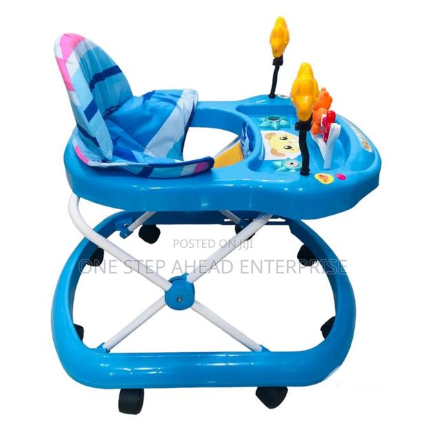 Kids Baby Walker Steady, Musical and With Hanging Toys