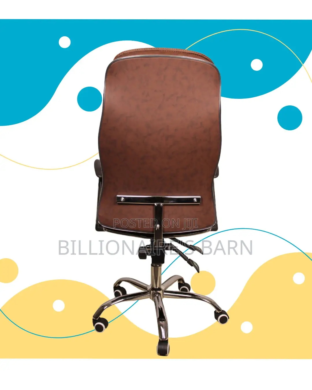 Ergonomic Executive Leather Chair (Adjustable) — Hot Deal