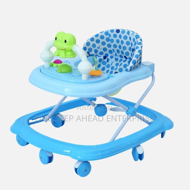 Kids Walker Blue Portable and Foldable - main view