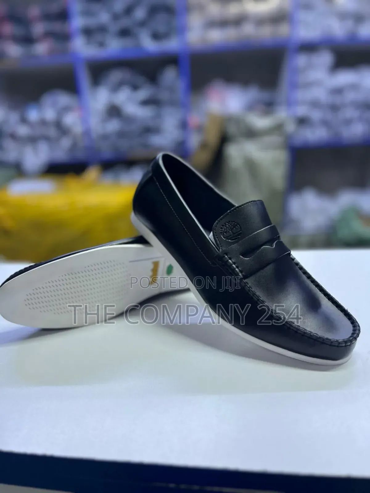 Mens Designer Quality Leather Official Semi Casual Timberland Loafers