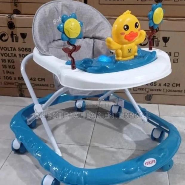 Trendy Kids Foldable Walker With Toys and Music