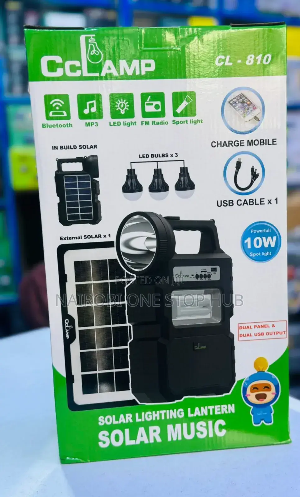 Solar Lantern With Music