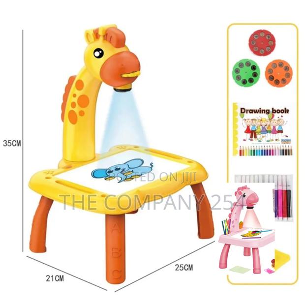 Projector Drawing Set Available Pink ,Yellow for Drawing Etertaiment - thumbnail 3