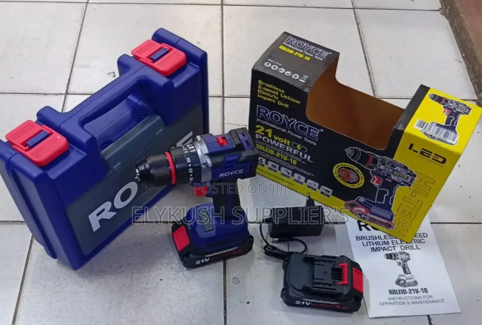 Royce Brushless Cordless Drill