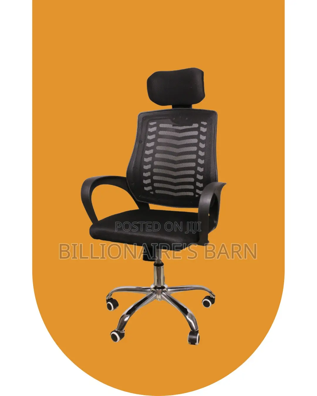 Secretarial Mesh Chair | Minimal Padded Armrests