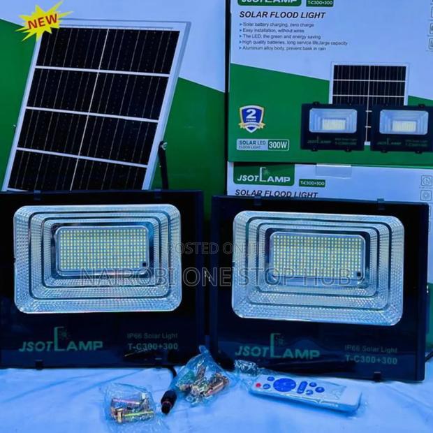 Jsot 300watts Solar Floodlight 2in1 - main view