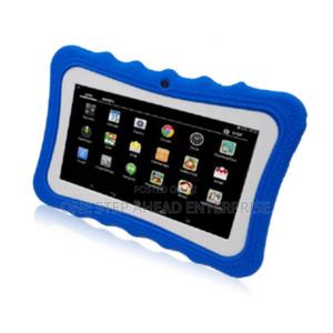 Blue 7 Inch Screen Size Android 12 Kids Tablet - main view