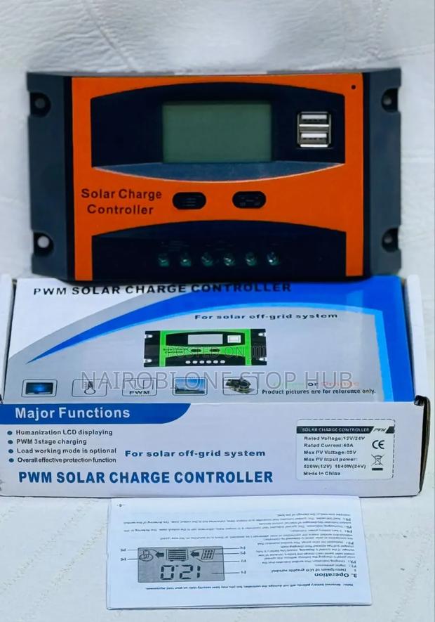 20a Solar Charge Controller - main view