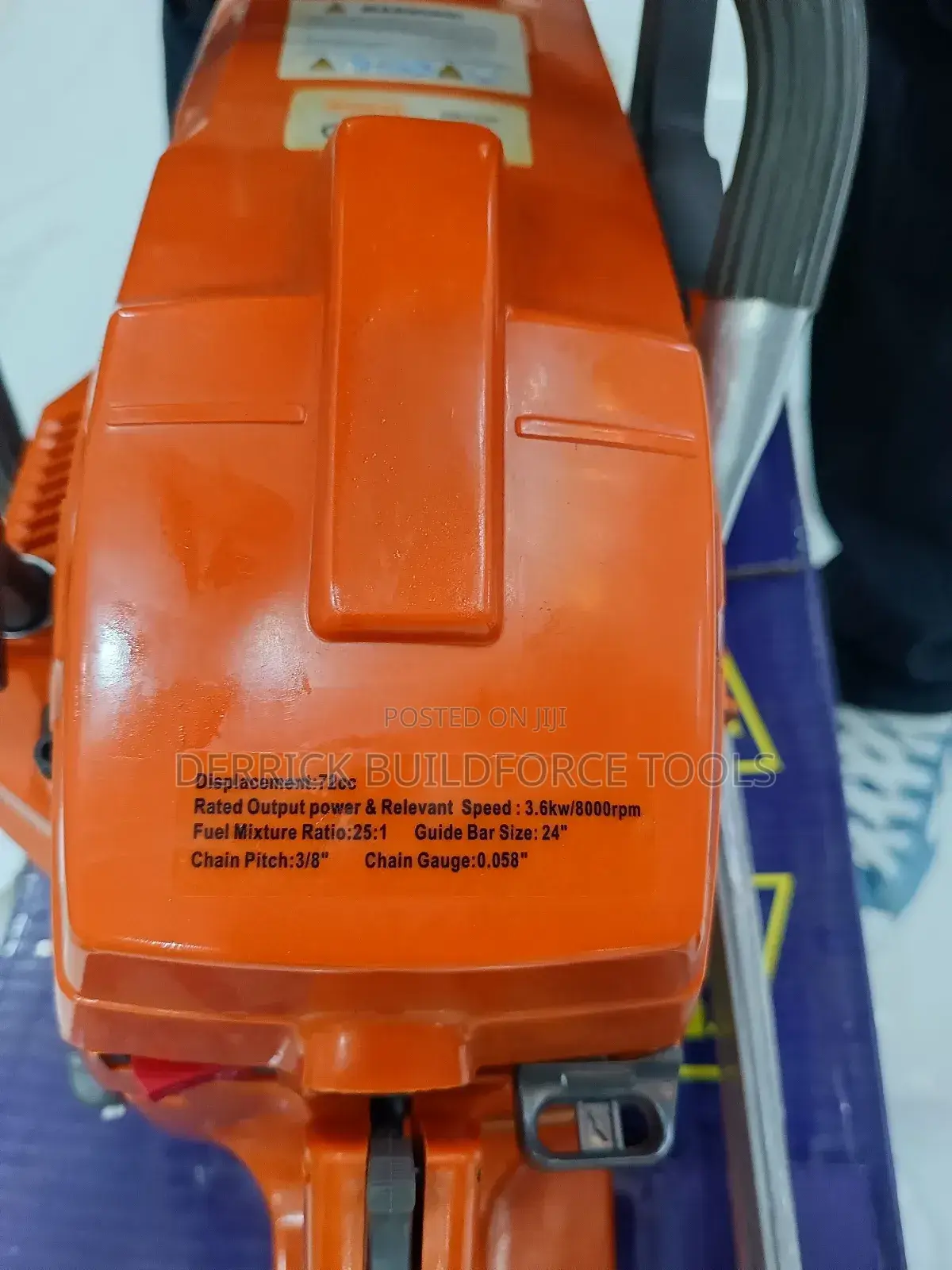 Hisaki 3.6kw 24" Blade Chainsaw