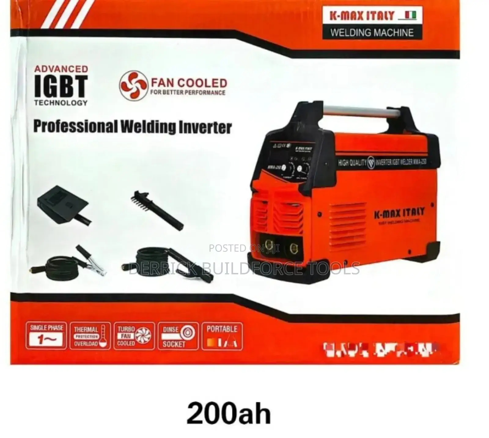 200ah K-Max Italy Welding Machine
