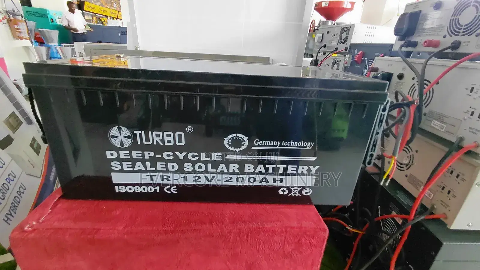 Heavy Duty 200ah Turbodeep Cycle Solar Battery .