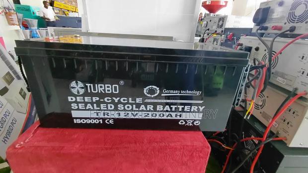 Heavy Duty 200ah Turbodeep Cycle Solar Battery . - main view