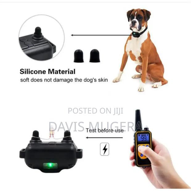 800m Waterproof Anti-Barking Rechargeable Training E-Collar for 2 Dogs - thumbnail 5