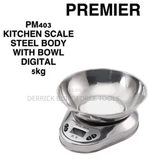 Premier Kitchen Scale With Steel Body 5kg