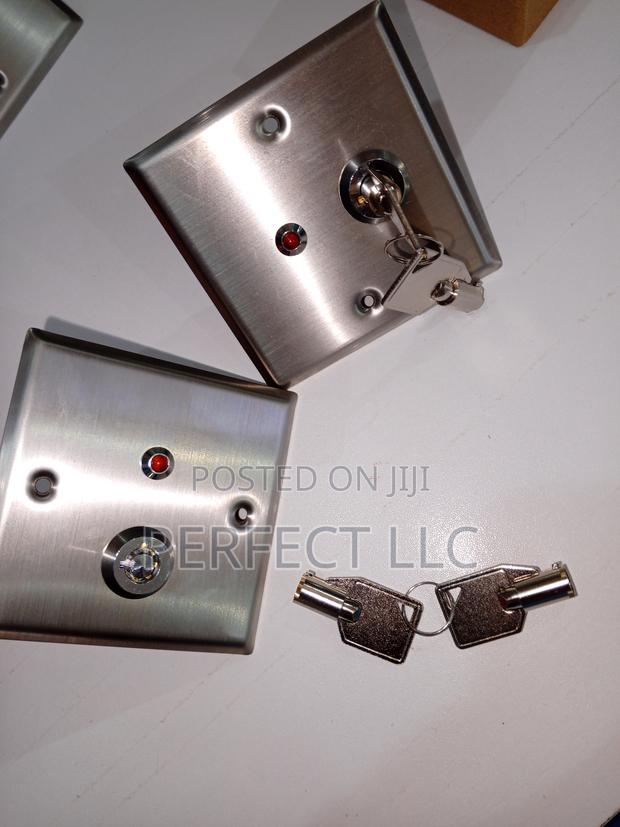 Override Key Switch Steel - main view