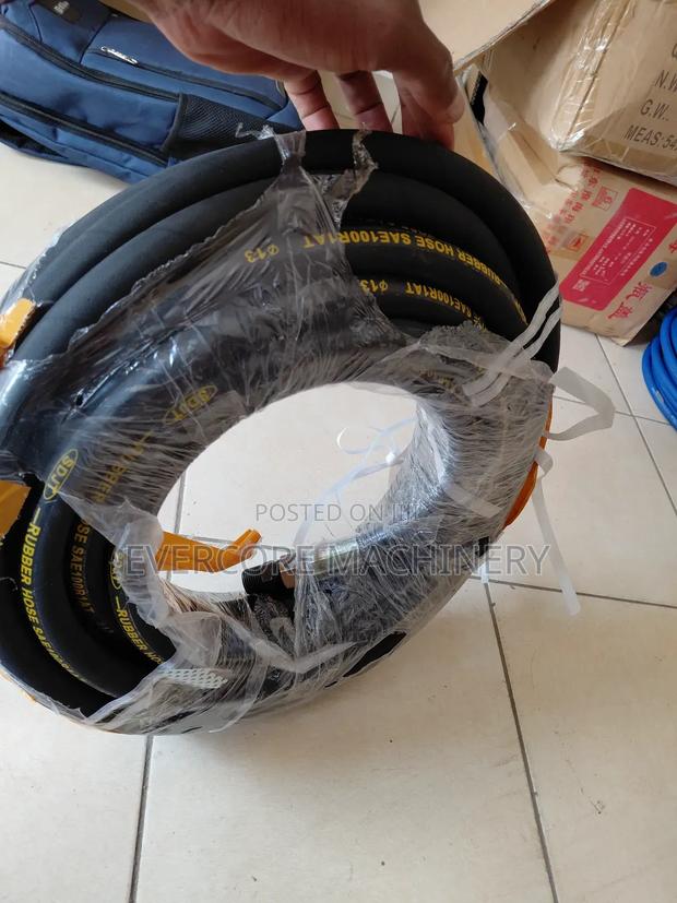 Heavy Commercial Rubber Pipe Air Hose 1inch . - thumbnail 3