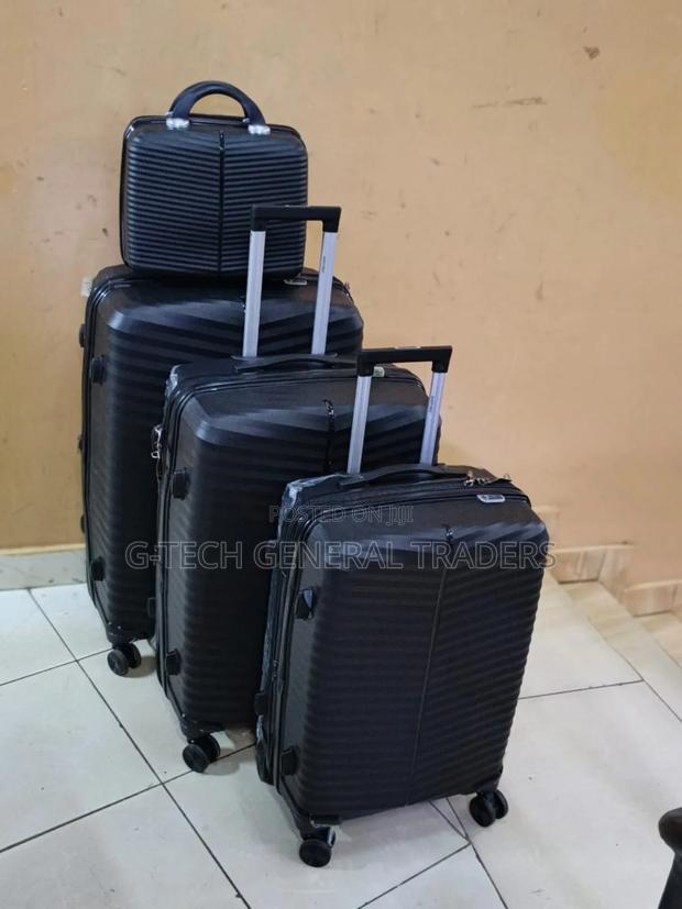 Luxurious Heavy Duty 4in1 Size 1 Rubber Suitcase - thumbnail 3