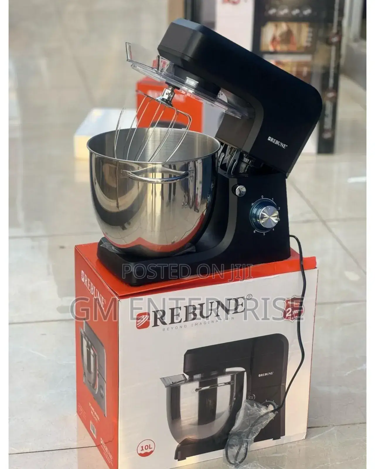 Rebune 10 Litres Stand Mixer