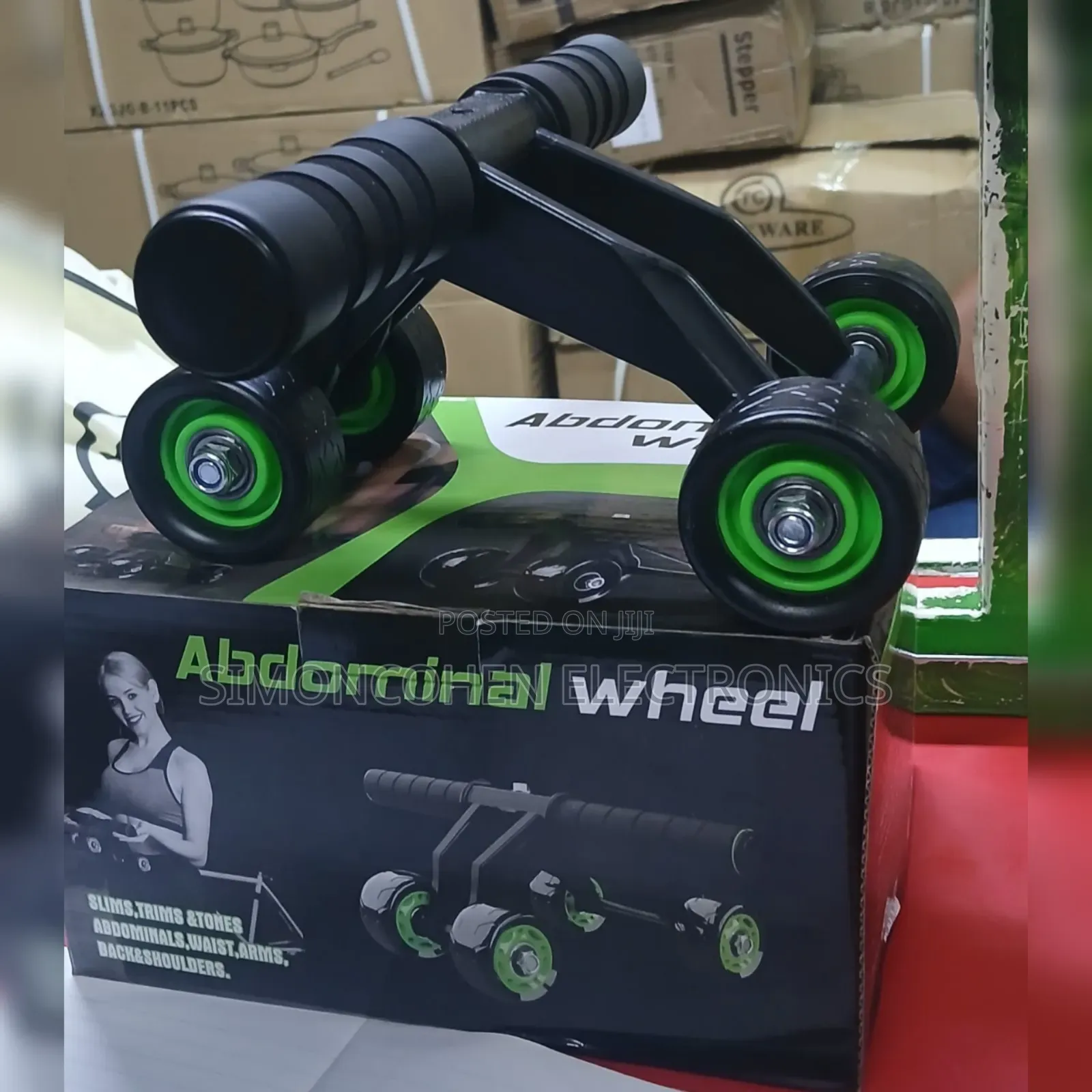 New Rebound Abdominal 4 Wheel