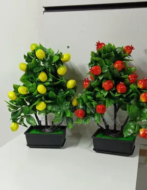 *Artificial Bonsai Plant, Fruit Flower, Orange Tree, Lemon Tree.