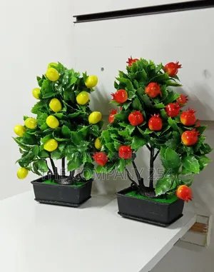 *Artificial Bonsai Plant, Fruit Flower, Orange Tree, Lemon Tree.