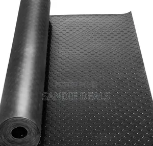Black Coin Rubber Mat 1.2mx 10mtr