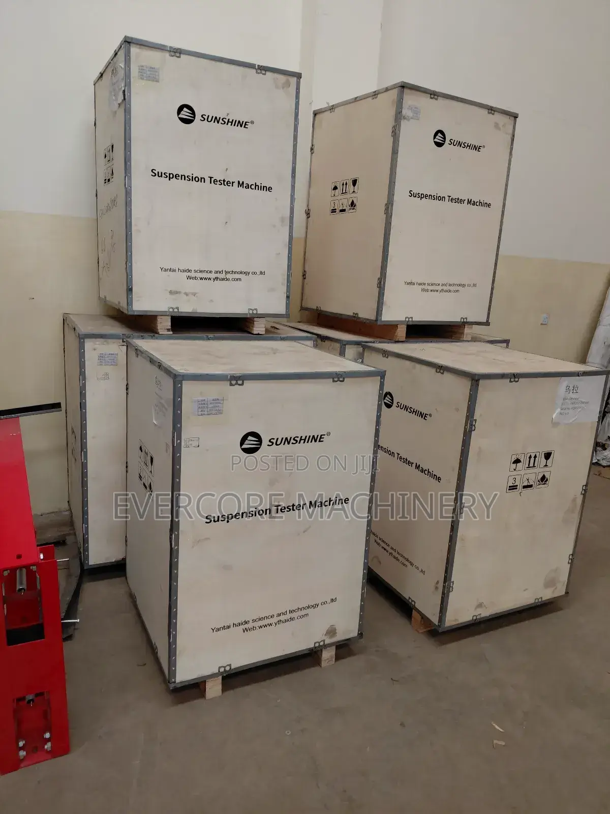 Heavy Duty Sunshine Italy Vehicle Suspension Tester Machine .