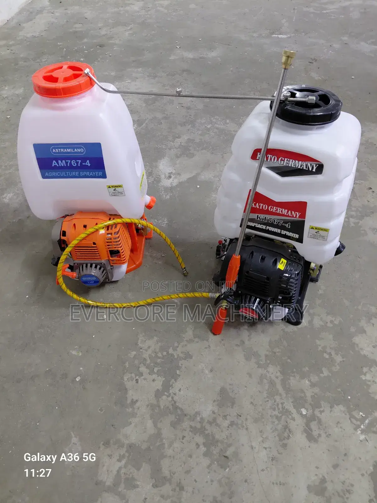 Heavy Duty Gasoline Power Sprayer 25litres Capacity.