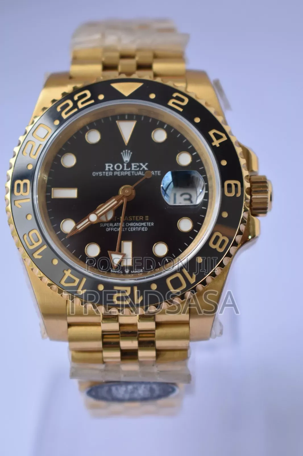 Rolex GMT Master Ii Yellow Jubilee Bracelet