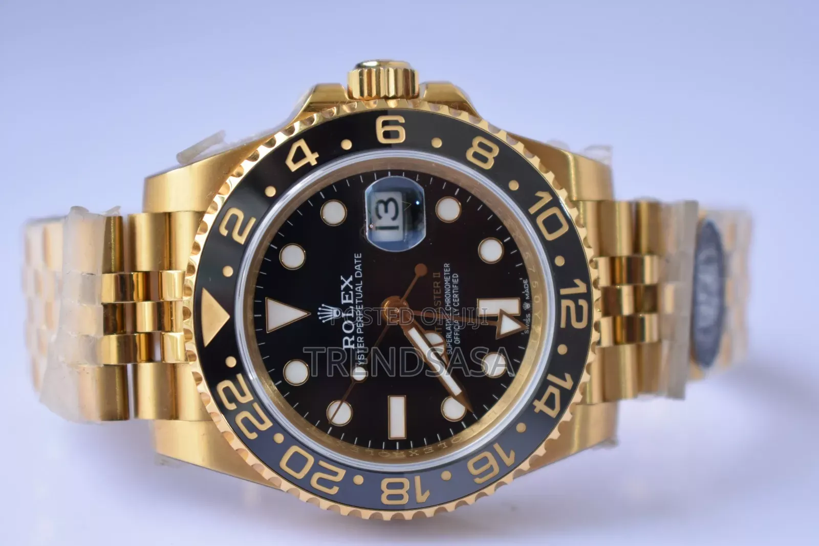 Rolex GMT Master Ii Yellow Jubilee Bracelet