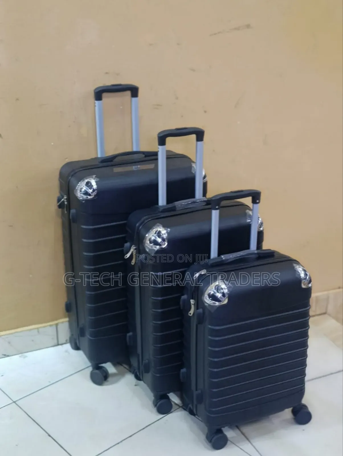 Luxurious 3in1 Size 4 Fiber Suitcase