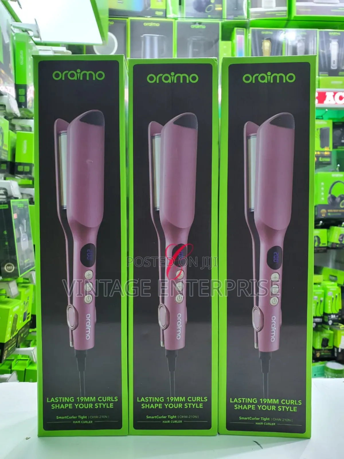 Oraimo Smart Curler Tight Ohw-210n *19mm* Hair Curler