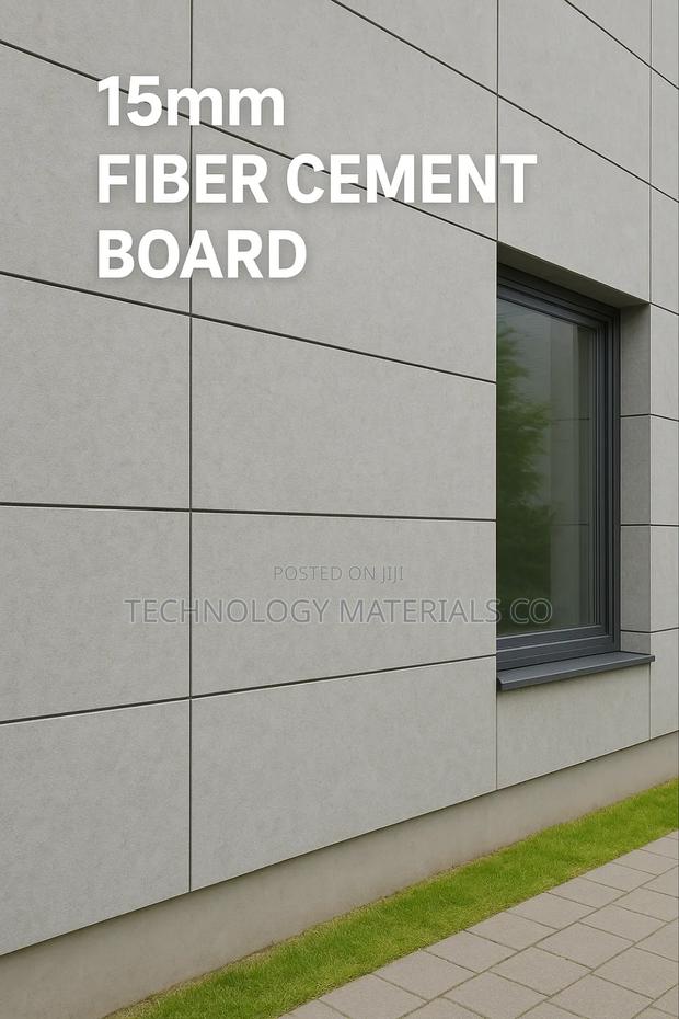 Fiber Cement Board,Thickness,=15mm(8ft By 4ft)