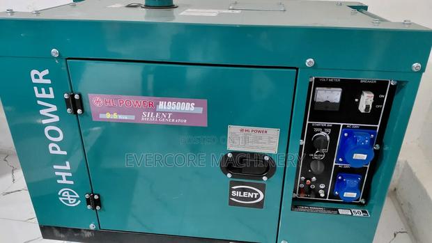 Hl Power 9.5kva Diesel Silent Generator Single Phase. - main view