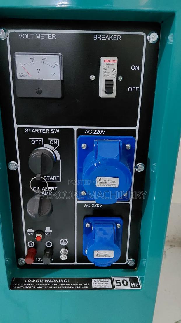 Hl Power 9.5kva Diesel Silent Generator Single Phase. - thumbnail 4