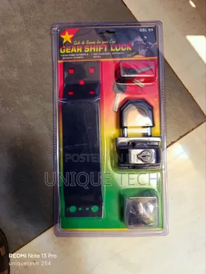 Universal Car Gear Shift Lock Anti-Theft Security Device