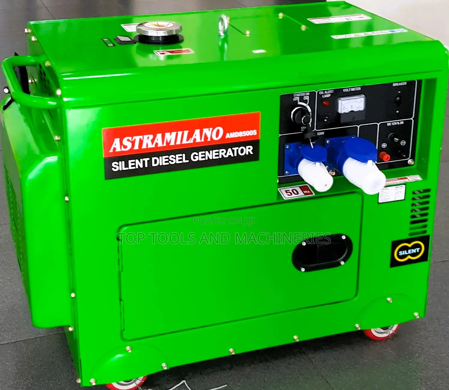 Amd8500s Astramilano Diesel Generator Closed Rated 10kva Without Ats
