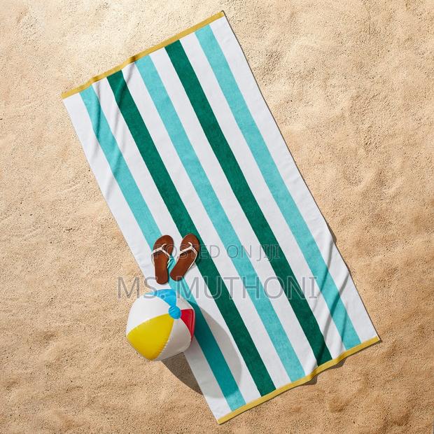 Lavish Cabana Striped Large Beach Pool Towel - thumbnail 3