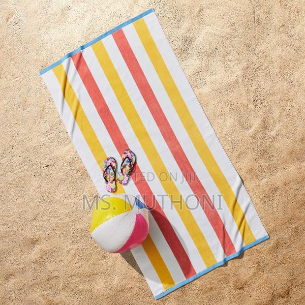 Lavish Cabana Striped Large Beach Pool Towel - thumbnail 4