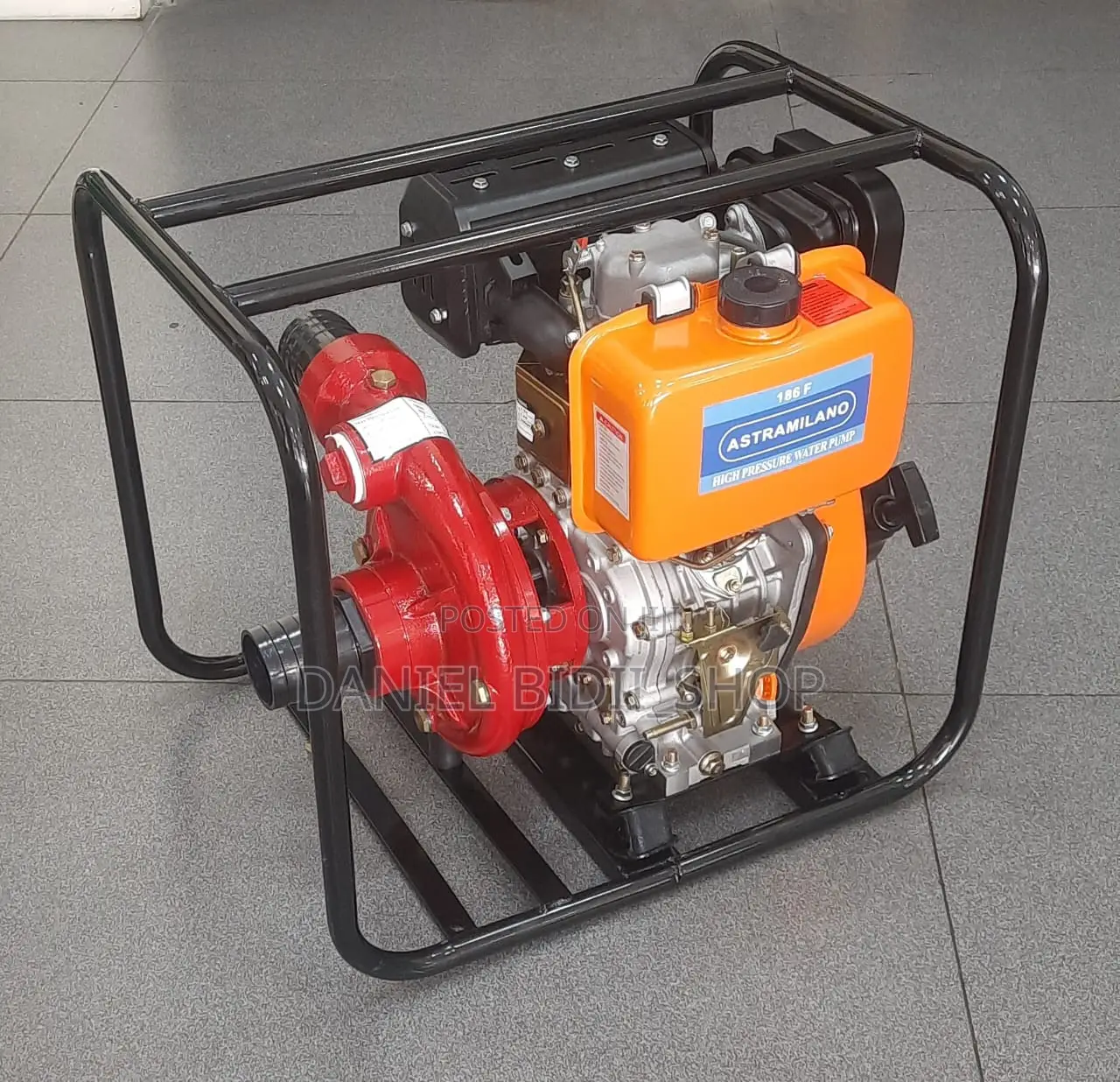 Astramilano Diesel Water Pump High Pressure 3 Inches 16hp Engine