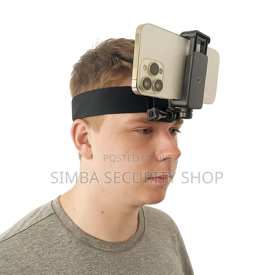 2 in 1 Head Strap Mount Holder for Phone or Action Camera Gopro Vlog