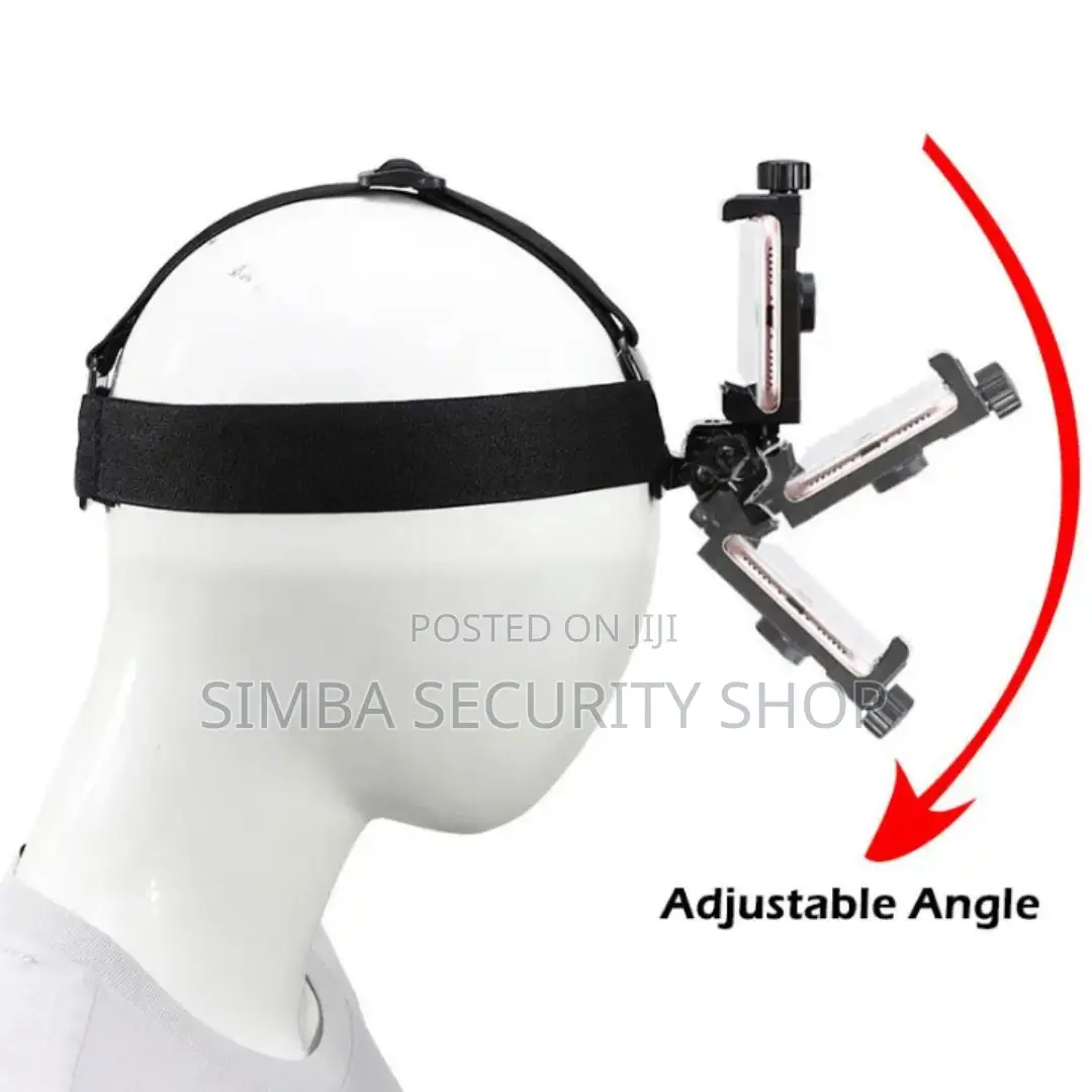 2 in 1 Head Strap Mount Holder for Phone or Action Camera Gopro Vlog
