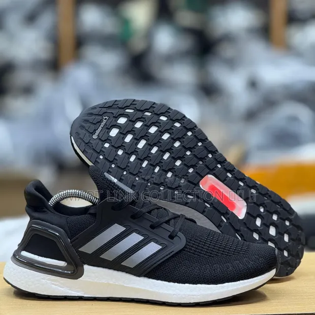 adidas gazelle silver green womens adidas Ultraboost 20 Shoes Black| Chicago City Sports main image 1