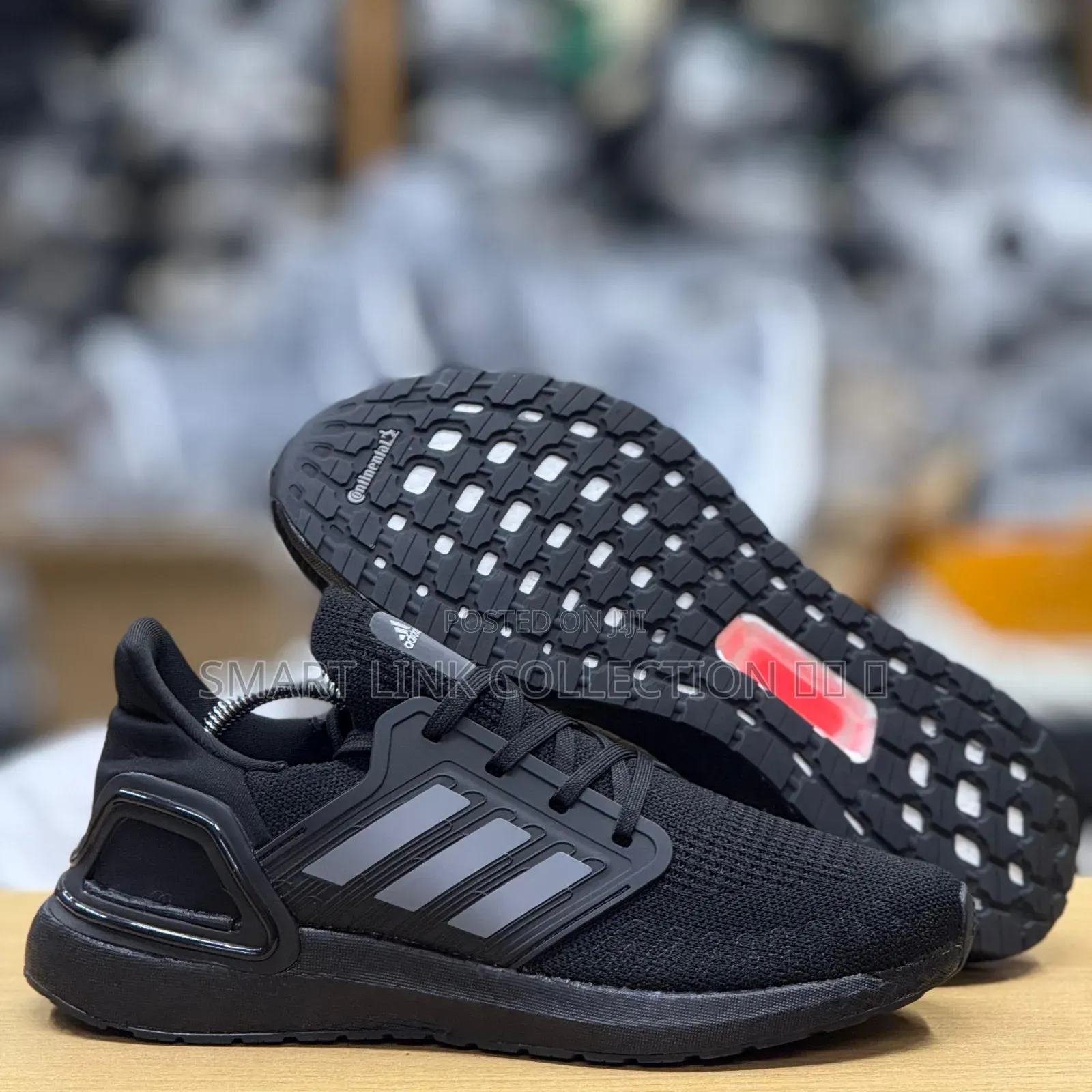 Adidas Ultraboost 20 "Triple Black" Sneaker.