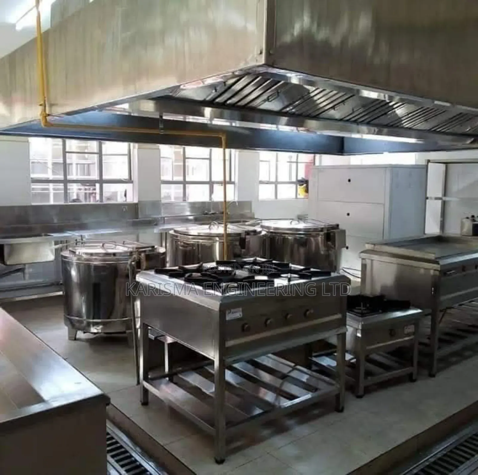 Commercial Stainless Kitchen Hood