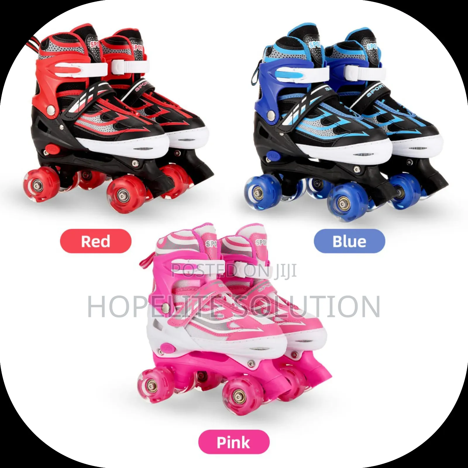 Kids Roller Skates Set