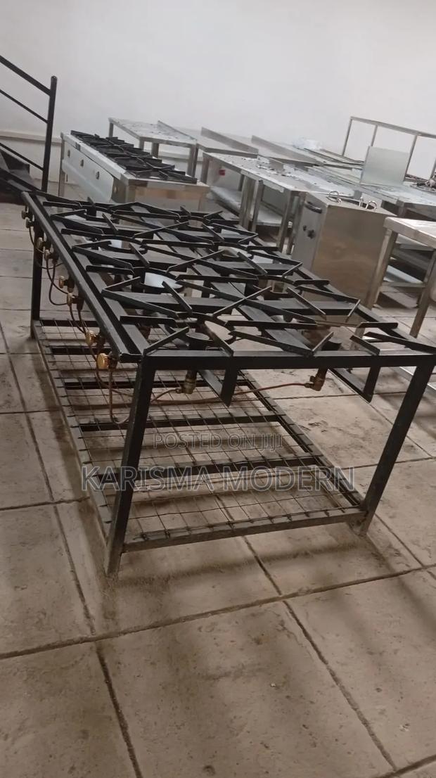 Six Burner Mild Steel Cooker