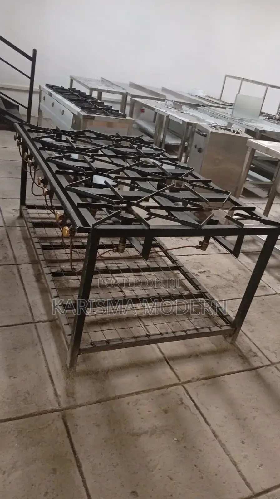 Six Burner Mild Steel Cooker
