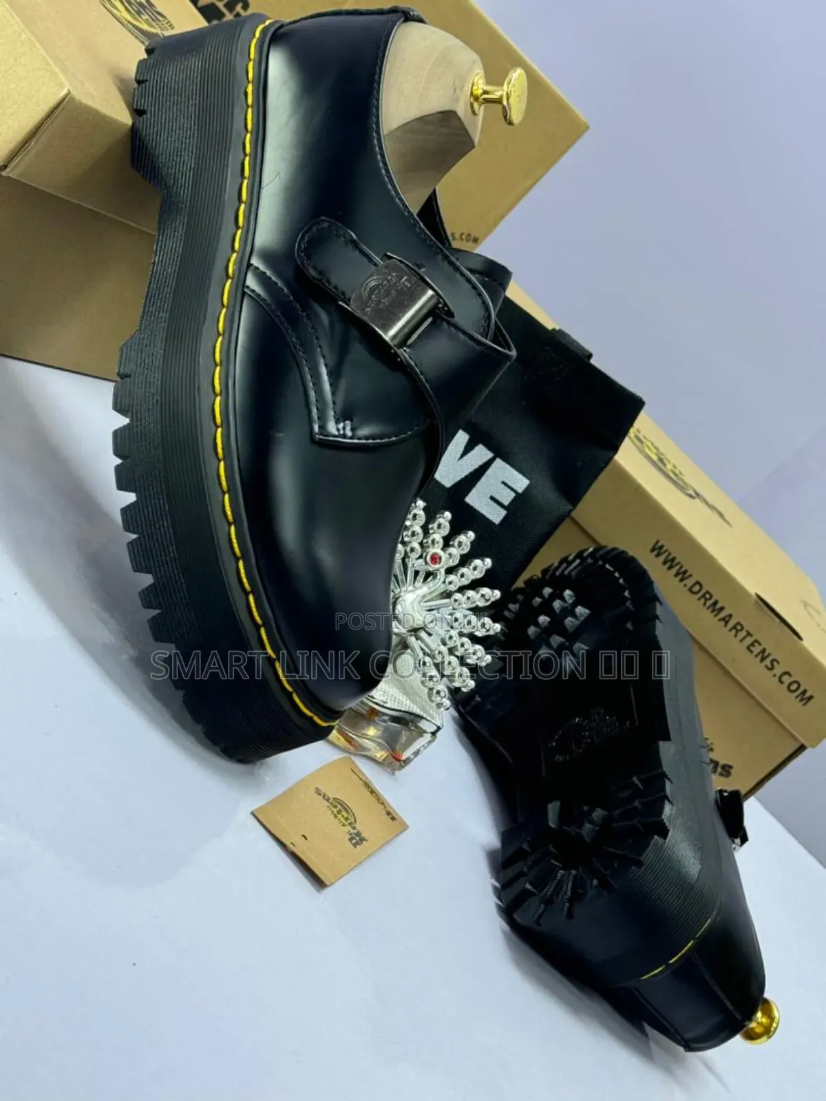 Dr. Martens 1461 Fenimore Bex Buckle Monkstraps
