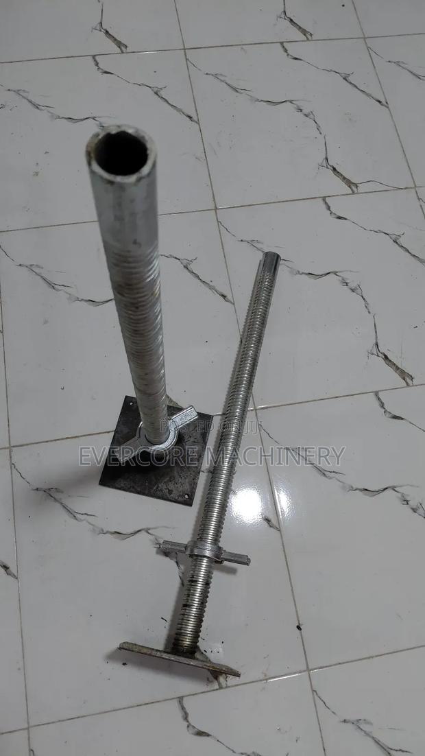 Heavy Duty Scaffolding Base Jacks Threaded. - thumbnail 2